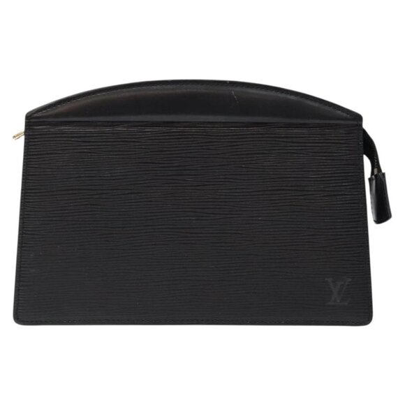 LOUIS VUITTON Epi Trousse Crete Pouch Black M48402 LV Auth fm4830 - Picture 2 of 16